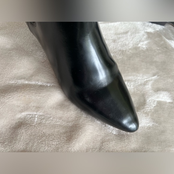 Madewell Black Leather Nico Booties Excellent Condition - Picture 9 of 14